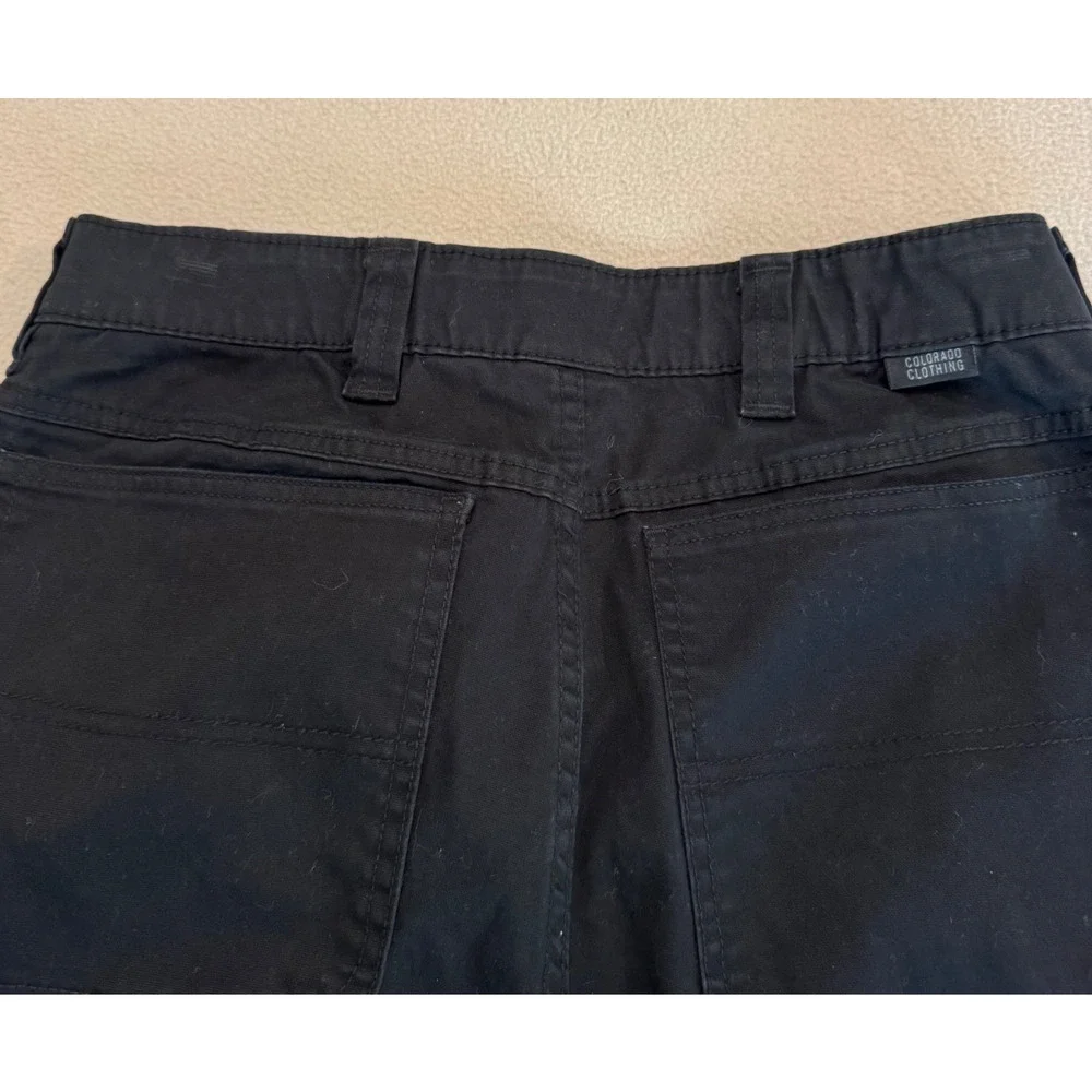 Colorado Clothing Men's Canvas Pant Black 30X30